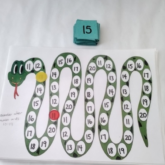 Snake Number Game - Picture 1 of 2